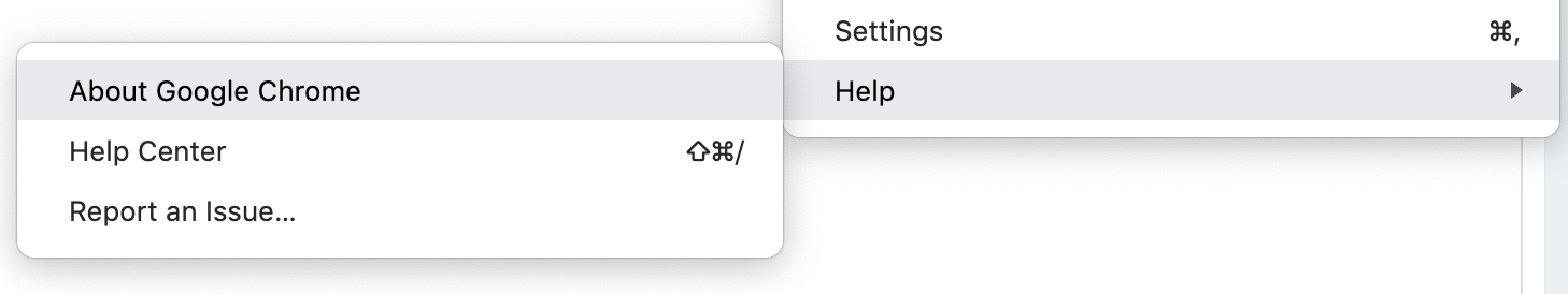 查看chrome版本